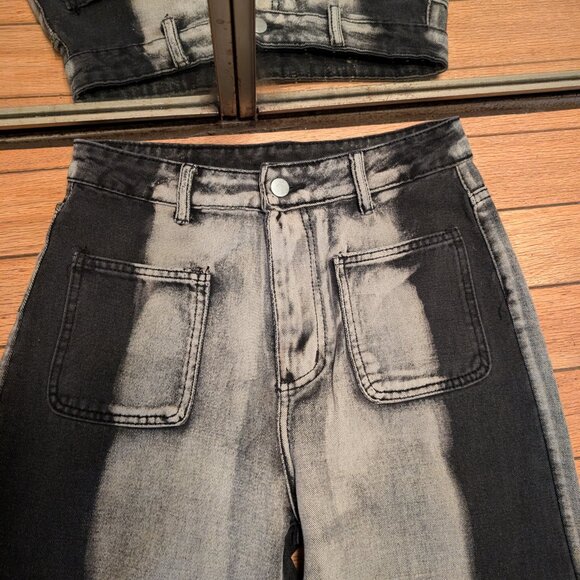 2-TONE JEANS (NWOT) - Picture 3 of 4